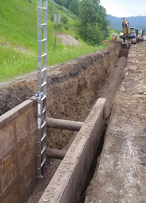 underground utility project