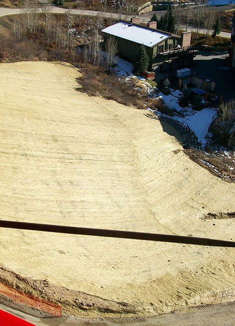 completed excavation project